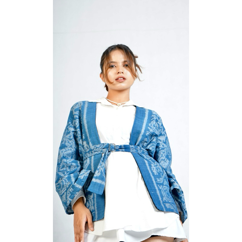 Jual Outer Wastra Tenun Legenda Angso Duo | Shopee Indonesia