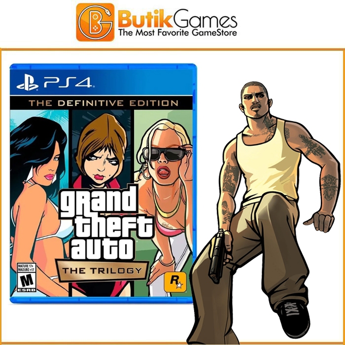 Jual Grand Theft Auto GTA Trilogy PS4 The Definitive Edition | Shopee ...