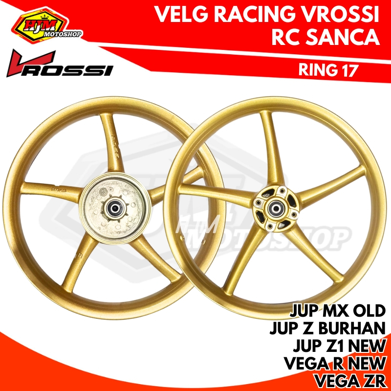 Jual VELG RACING VROSSI RC SANCA JUPITER Z BURHAN / Z1 NEW / JUPITER MX ...