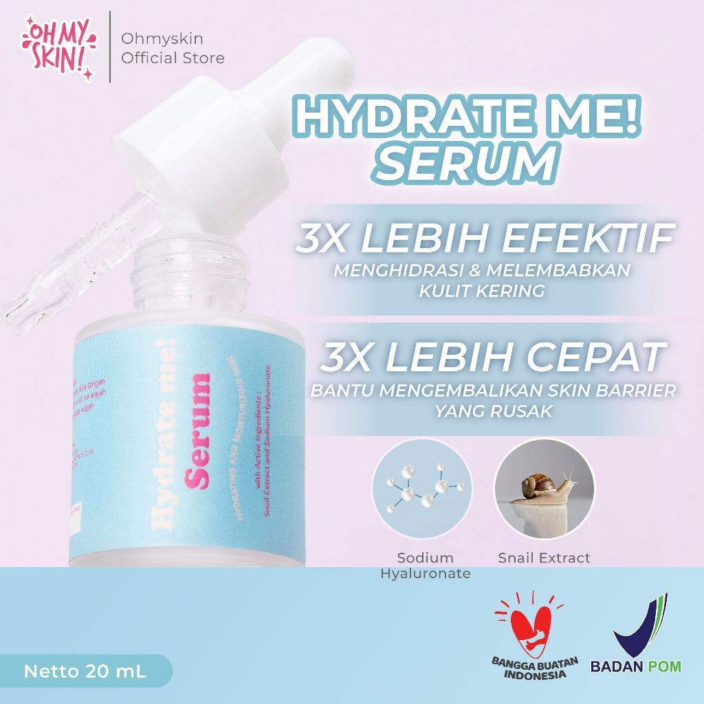 Jual WAWA - Oh My Skin! Hydrate Me Serum Skin Barrier Ukuran 20 ml ...