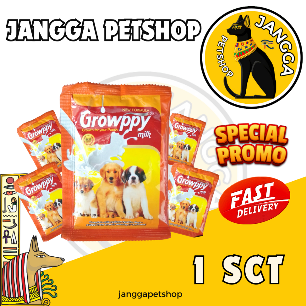 Jual Growppy Dog Milk Puppy 30gr / 1 Pcs | Shopee Indonesia