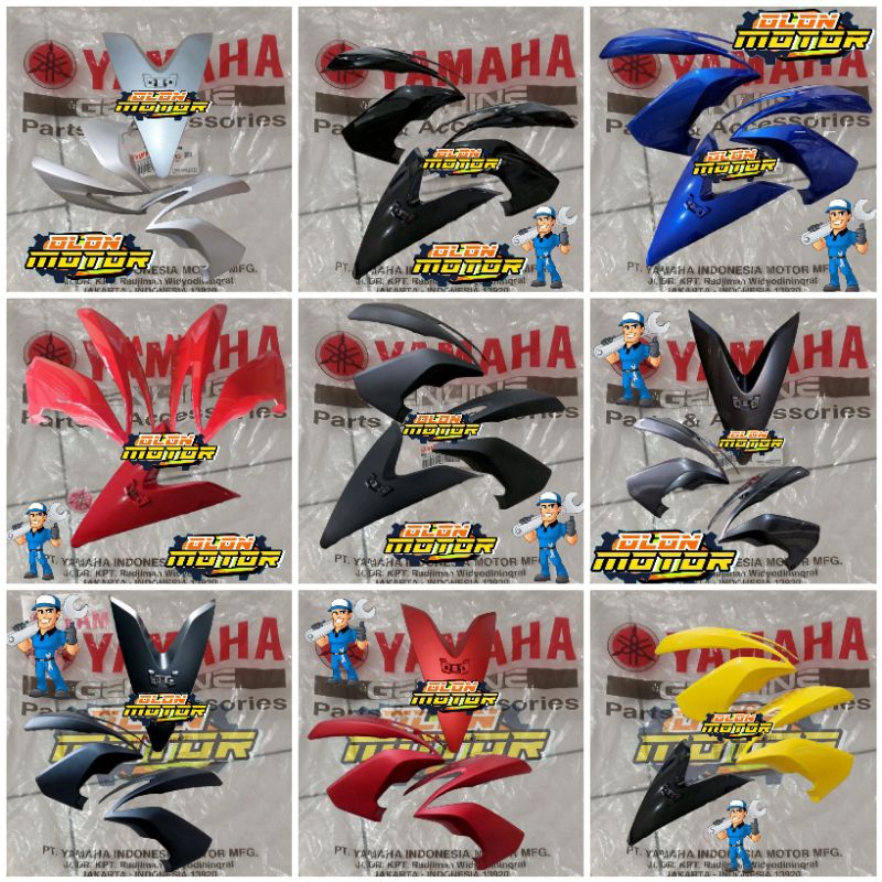 Jual SAYAP + DASI AEROX 155 OLD ORIGINAL YAMAHA (B65) | Shopee Indonesia