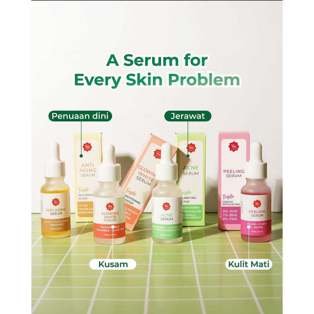 Viva Serum produk perawatan kulit untuk pria dan wanita