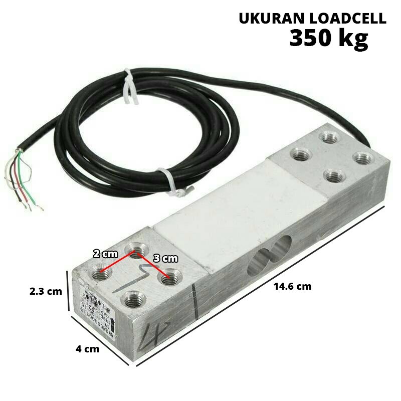Jual Sensor Timbangan Digital Load Cell Loadcell 350Kg adagan | Shopee ...