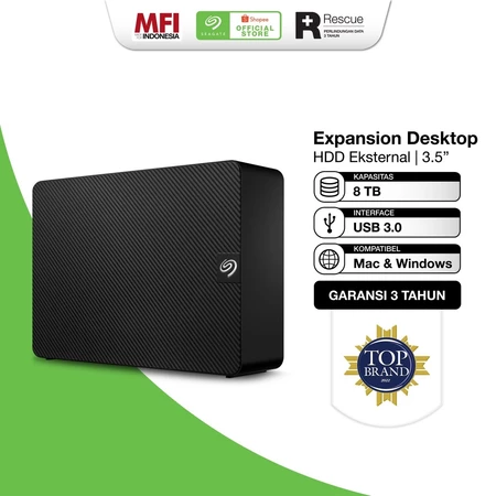 Seagate Expansion Desktop HDD / Hardisk Eksternal 8TB USB3.0 [FS]