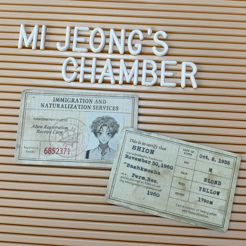 Jual ID Card Official ENHYPEN DARK MOON Shion Memorabilia