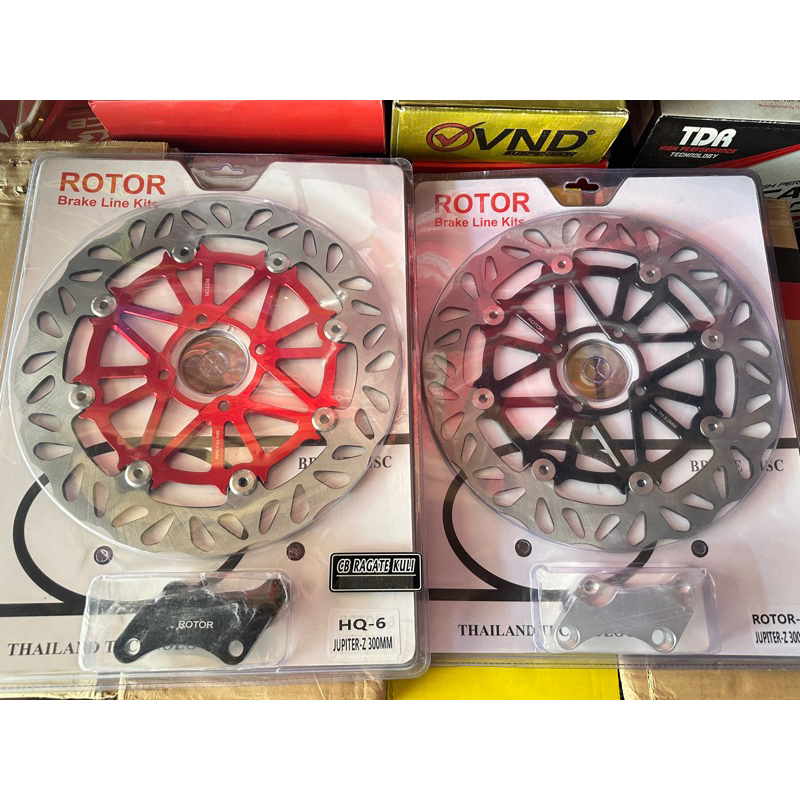 Jual piringan Yamaha rotor floating asli ukuran 300mm set breket cnc ...