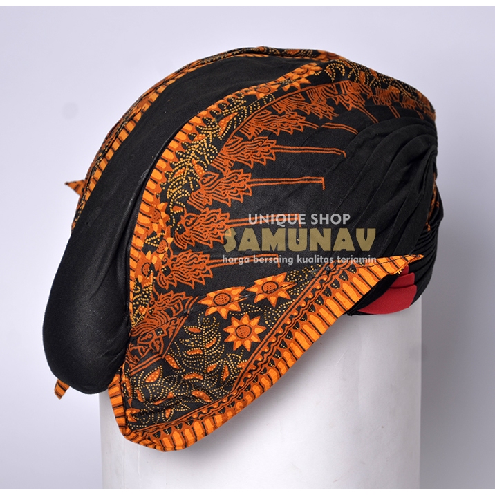 Jual Blangkon Jogja Mataram Motif Modang Kembang | Shopee Indonesia