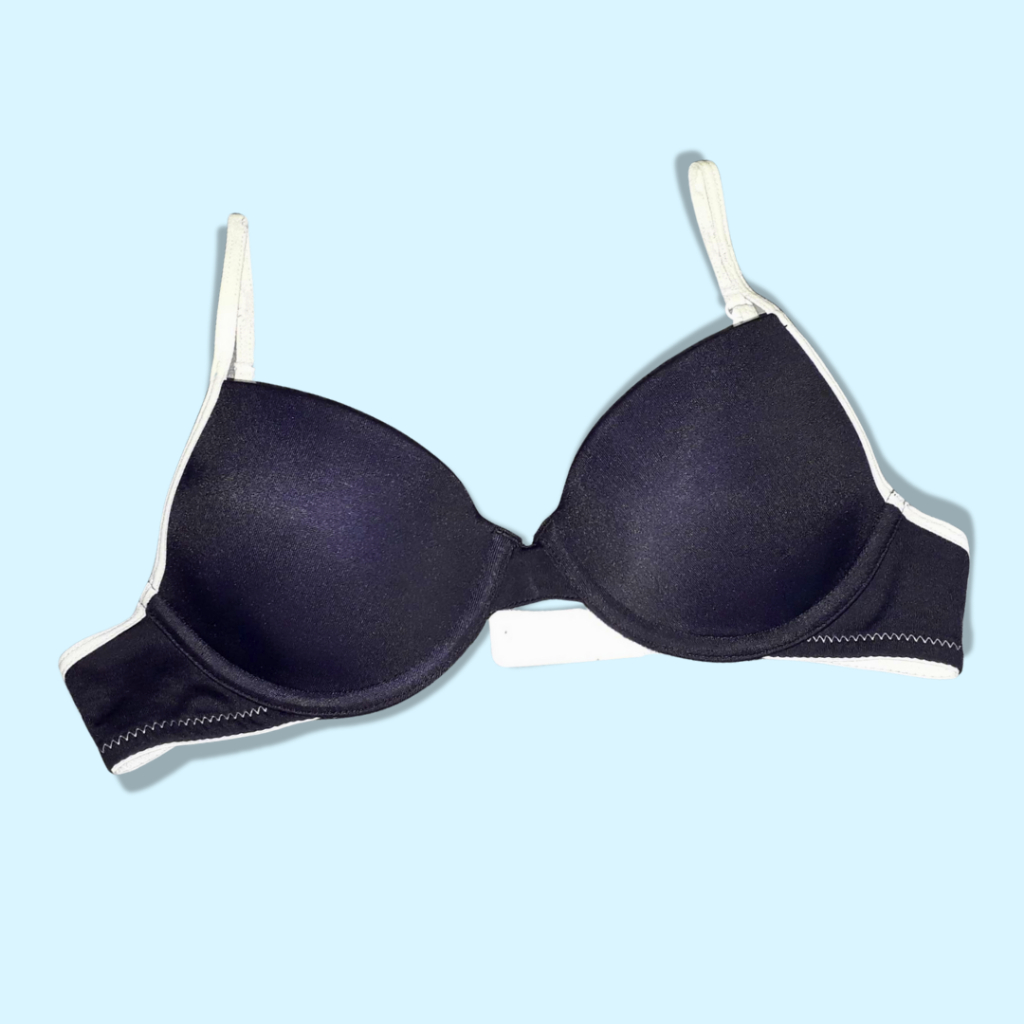 Jual Bra Black with Sleek White Outline label | Shopee Indonesia