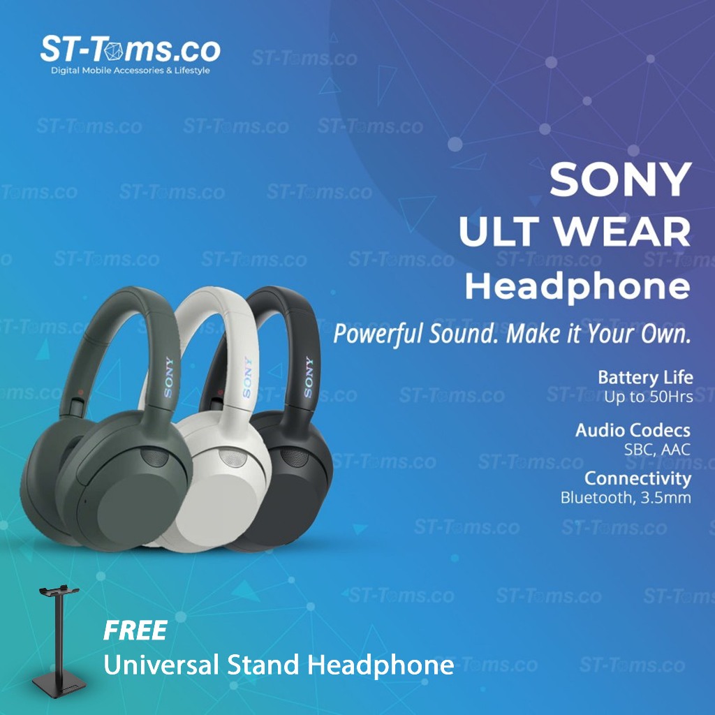 Jual Sony ULT WEAR WH-ULT900N WH ULT900N WH ULT900 N WH ULT 900N Noise ...