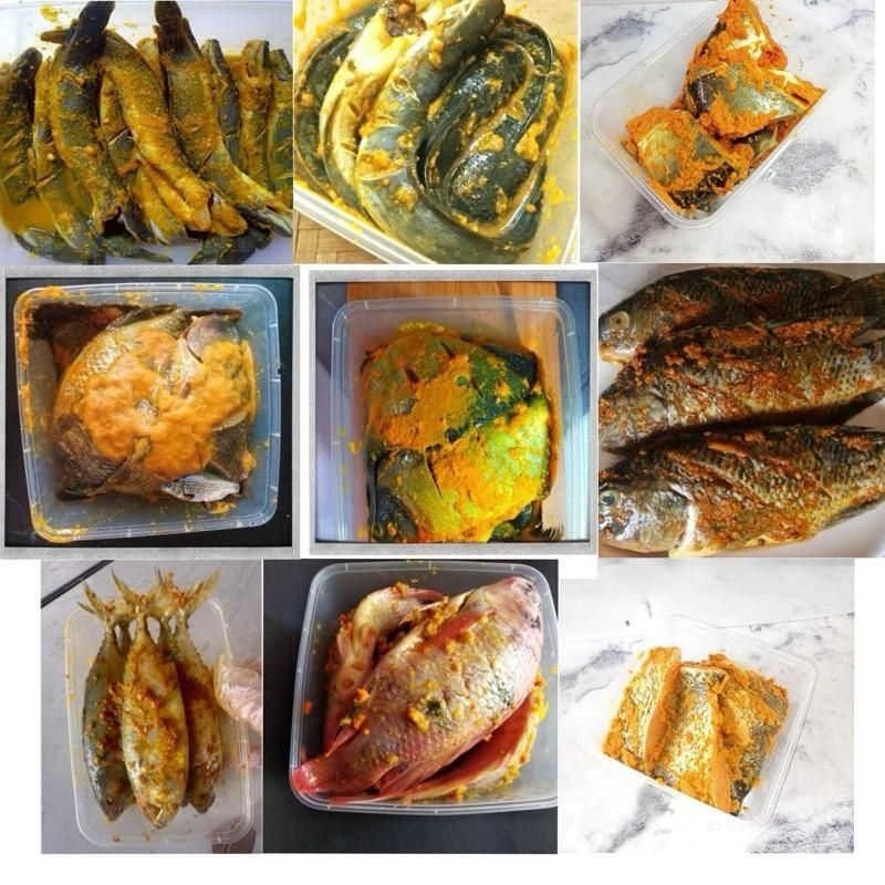 Jual Queen Market Ikan Marinasi Bumbu Kuning Tinggal Goreng Ikan Mas Nila Lele Gurame