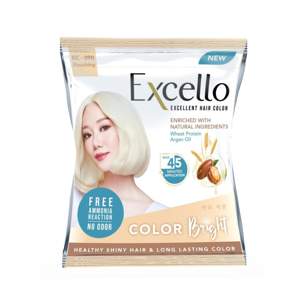 Jual PEWARNA RAMBUT EXCELLO 20ML + 20ML | Shopee Indonesia