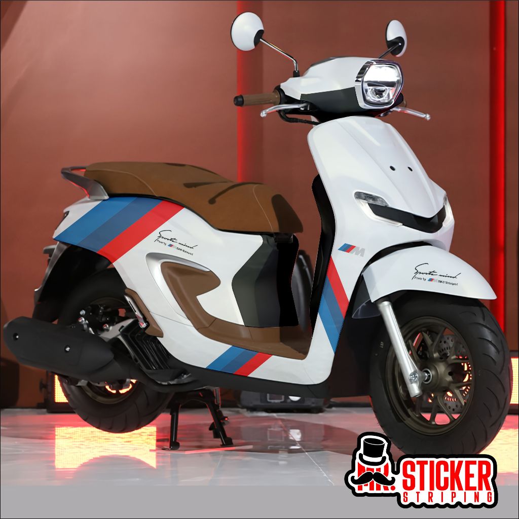 Jual Decal Honda Stylo full body custom sticker free design motif ...