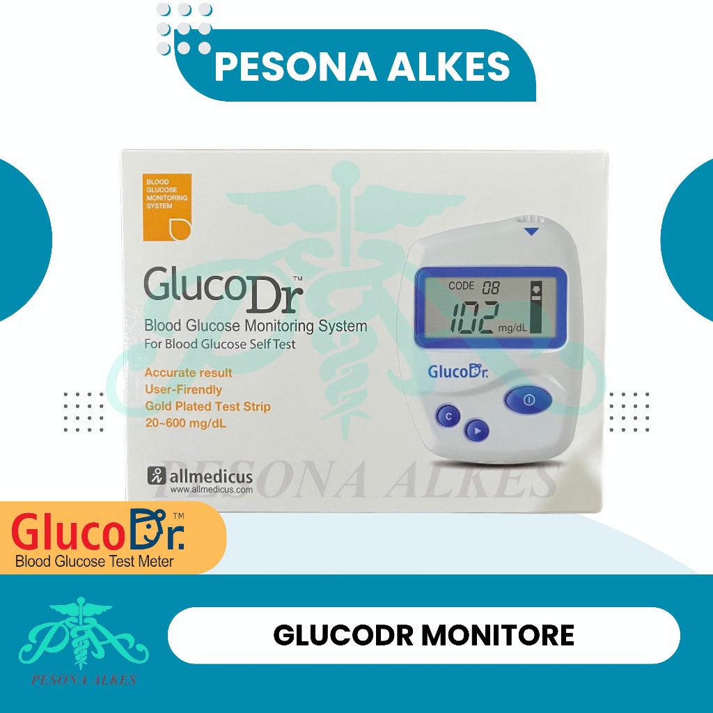 Jual Alat Ukur Cek Gula Darah Glucodr gluco dr Test Strip Code 8 AGM