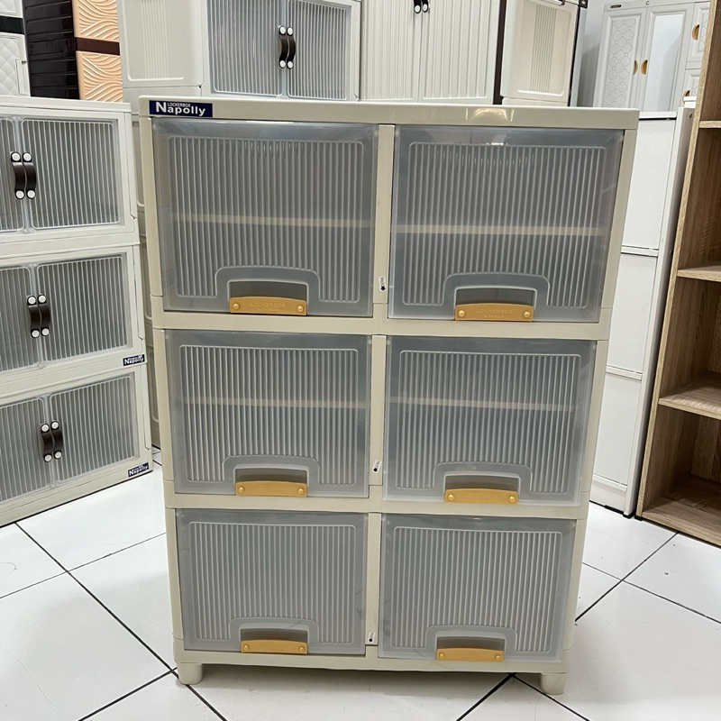 Jual LEMARI PLASTIK LOCKER BOX RAK SERBAGUNA NAPOLLY LBP 2310 | Shopee ...
