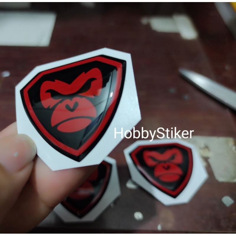 Jual Stiker emblem timbul custom axio pongo gaming untuk pc laptop ...