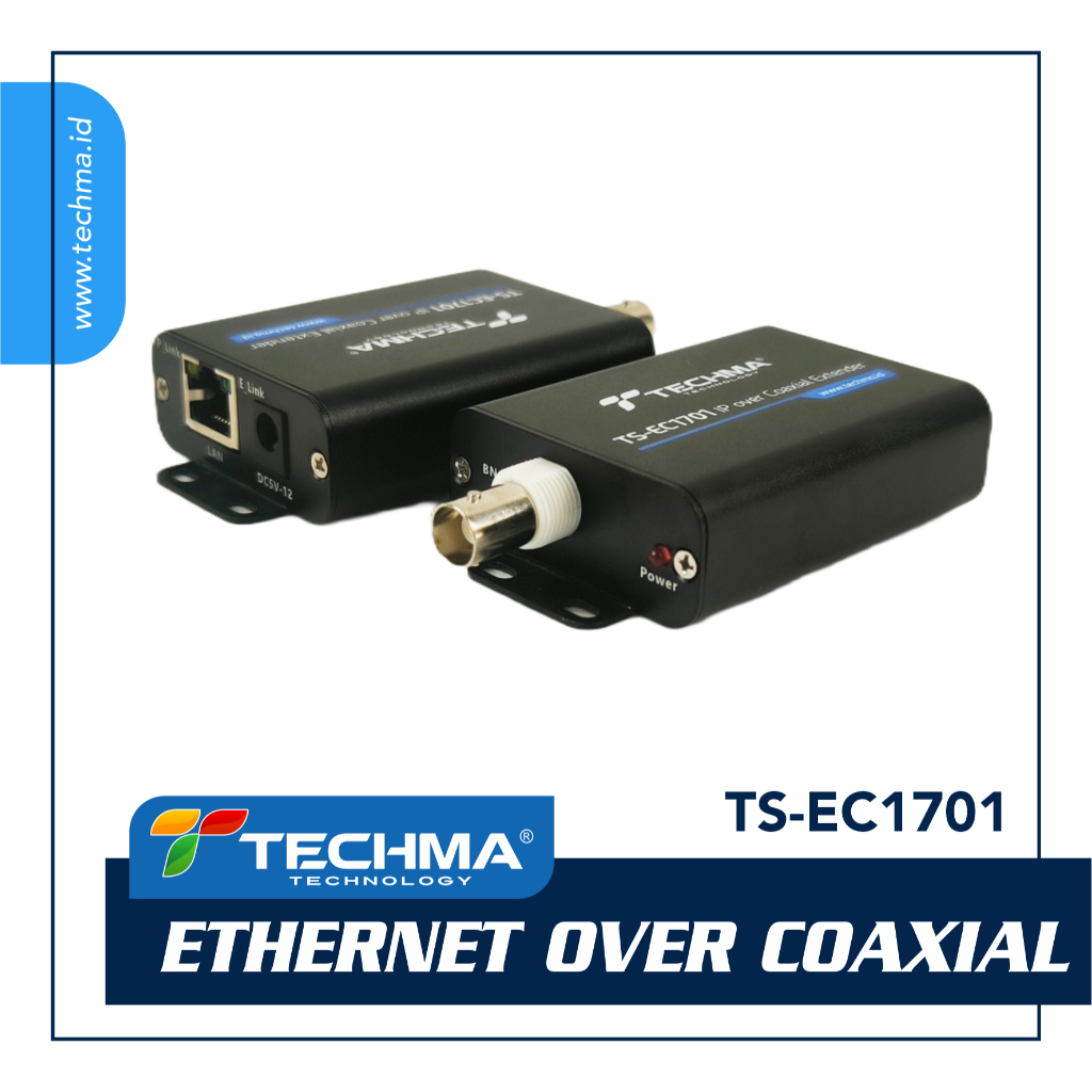 Jual TECHMA EOC -Converter LAN over Coaxial Sepasang (2 Unit) | Shopee ...