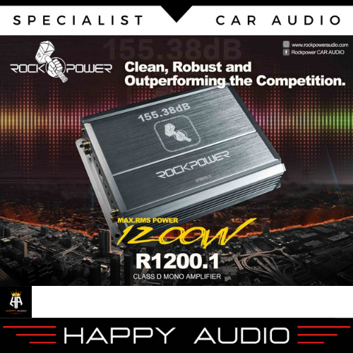 Jual Power Amplifier Monoblock ROCKPOWER R1200.1 1 Channel Bass ...
