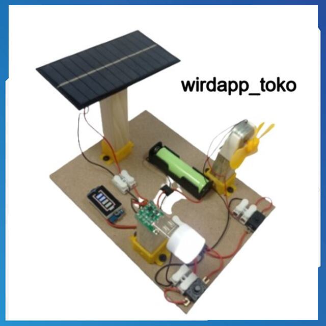 Jual Paket Kit Edukasi Solar Panel Surya Pembangkit Listrik Tenaga ...