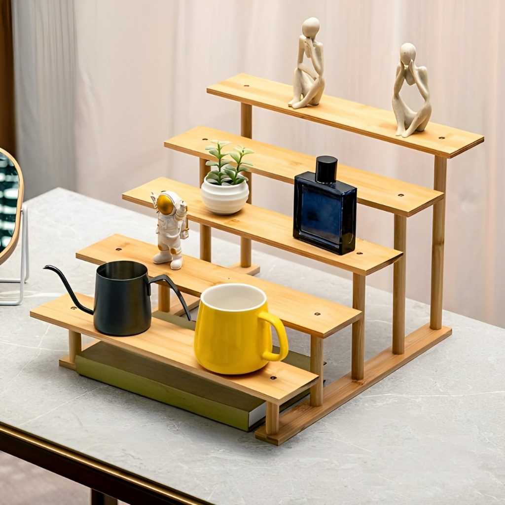 Jual Rak Makeup Organizer Wadah Penyimpanan alat Rias Stand Organizer ...