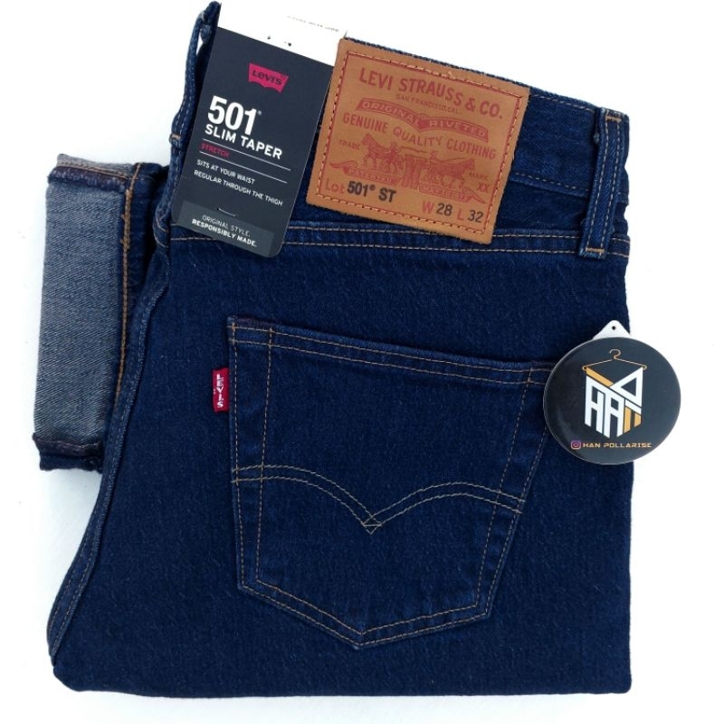 Jual Levi 's 501 ST Slim Taper Fit Jeanṣ | Shopee Indonesia