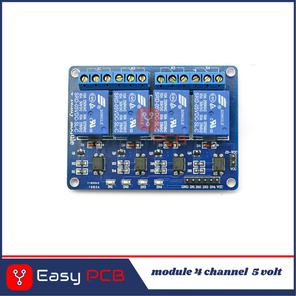 Jual Relay Module Channel V Dc Untuk Arduino Uno R Nano Dan Mega