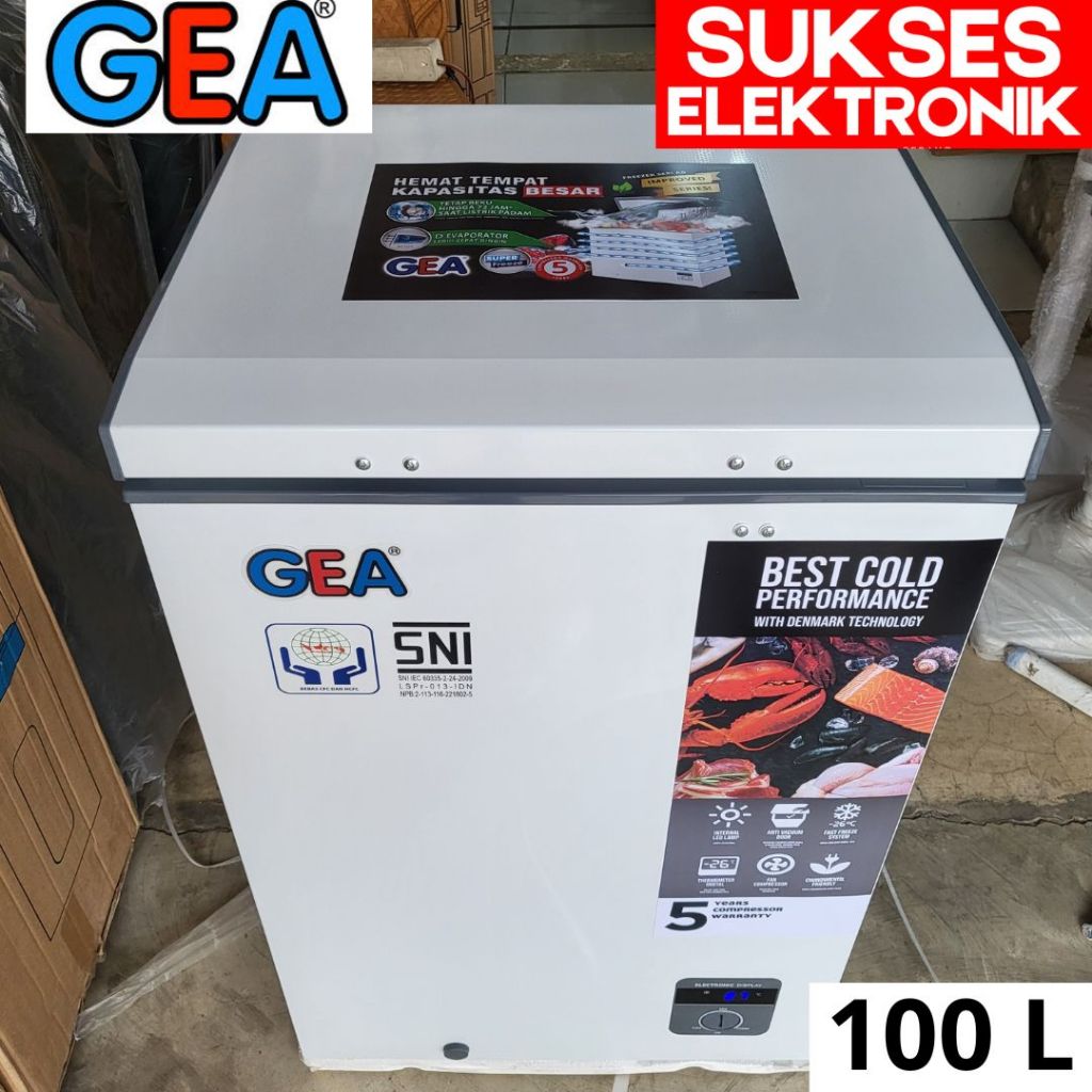 Jual CHEST FREEZER 100L GEA AB-108R / FREEZER BOX ES DAGING 100 LITER ...