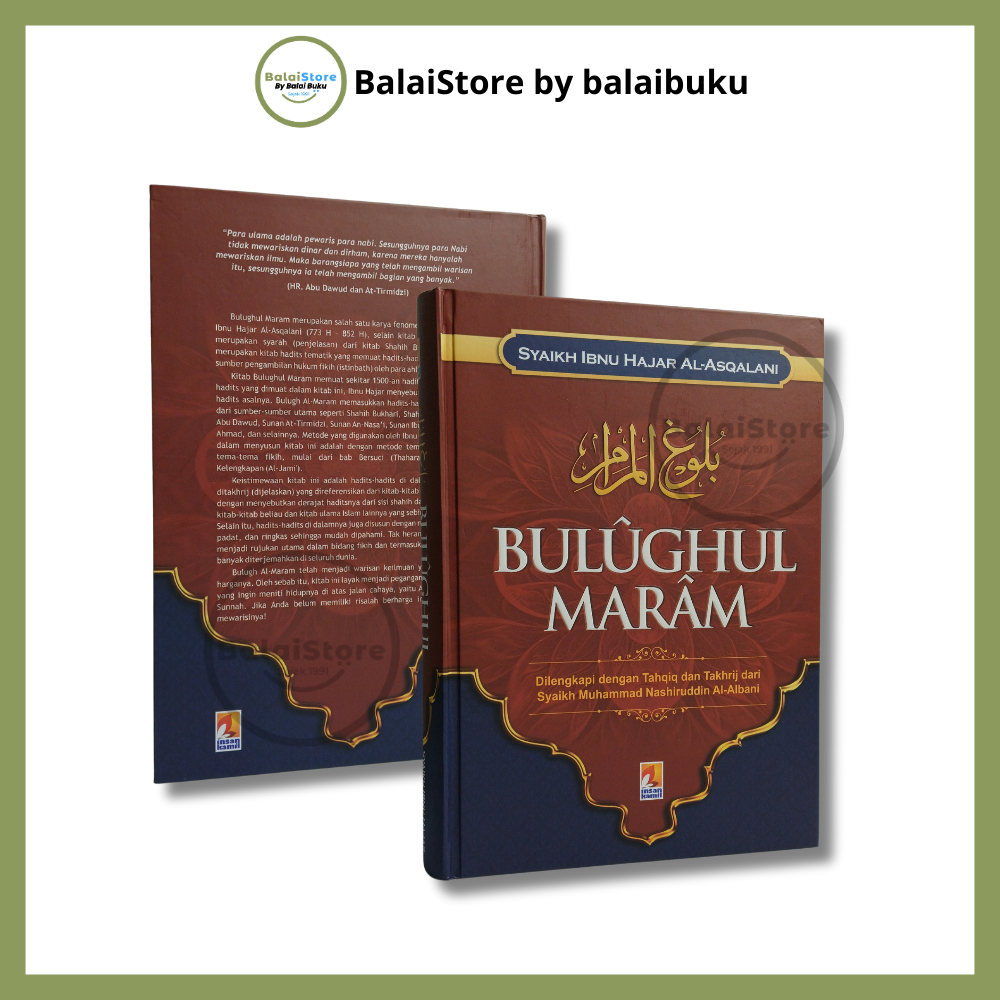 Jual Bulughul Maram Kumpulan Hadits Hukum Dalam Fikih Islam Buku Hadis ...