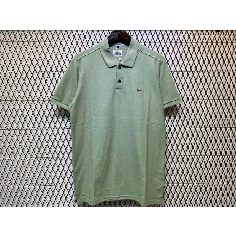 Jual Kaos Kerah Kra Pria Bahan Adem Model Polo Logo Bordir Dada Motif