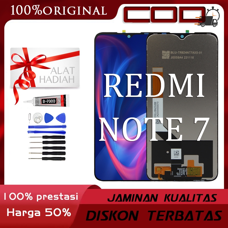 Jual LCD REDMI NOTE 7 TOUCHSCREEN COMPLETE ORIGINAL FULLSET HP Touch ...