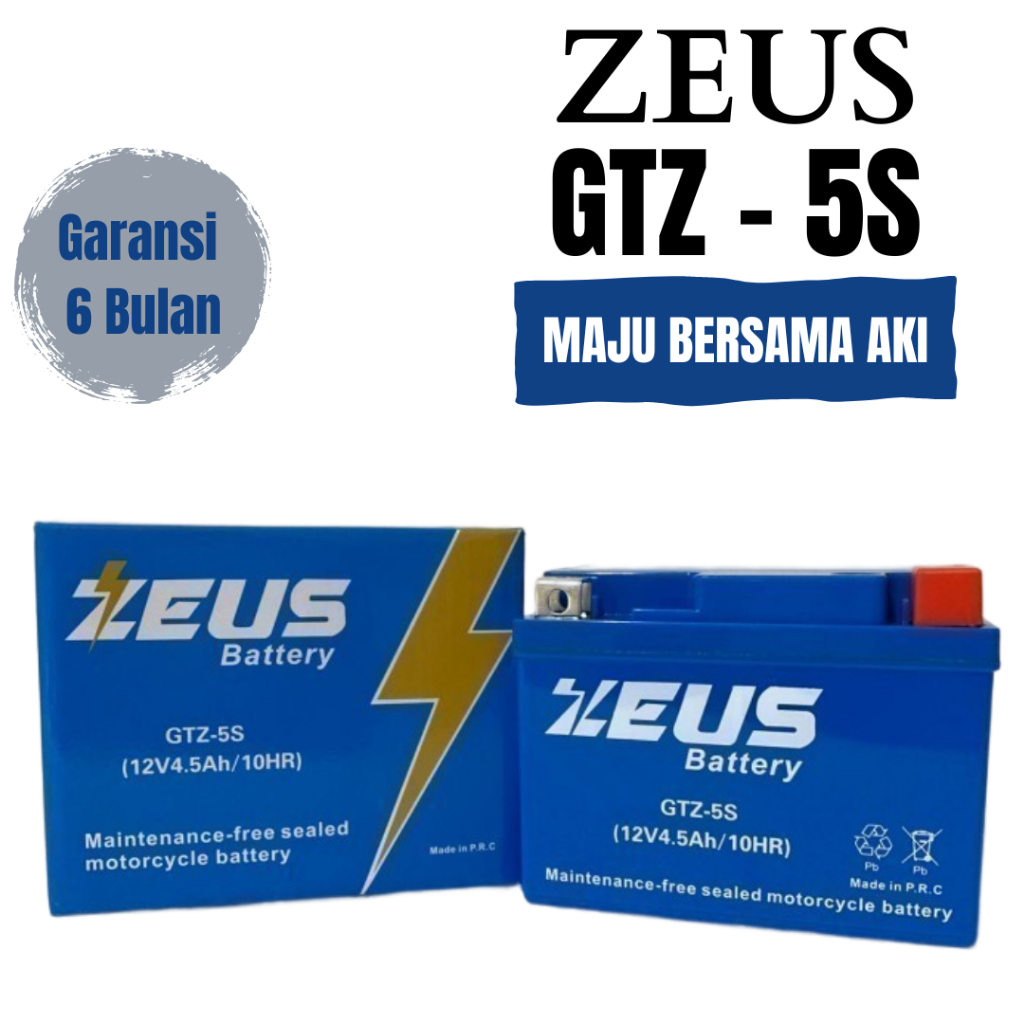 Jual Aki Motor Suzuki Arashi Shogun Gtz S Zeus Accu Kering Mf