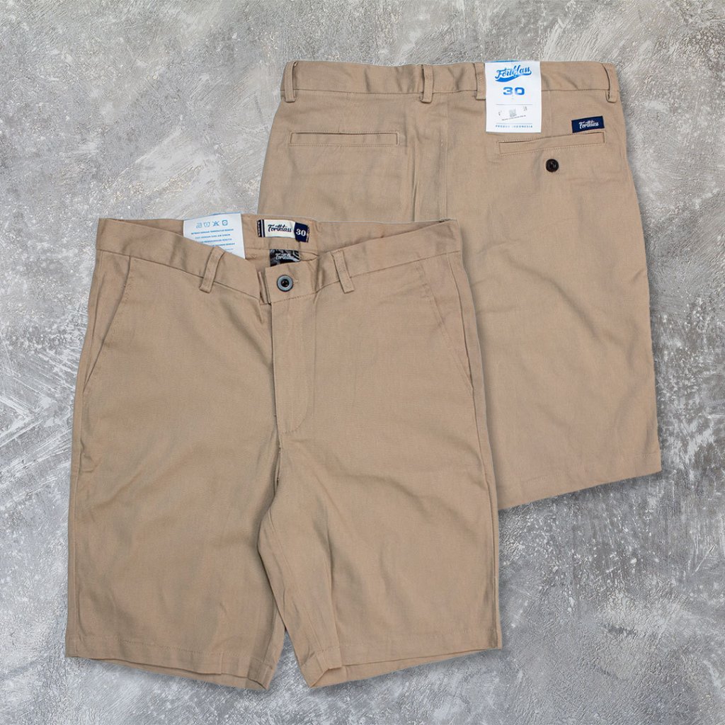 Jual FortKlass Chino Pants Celana Pendek Chino Pria Kasual | Shopee ...