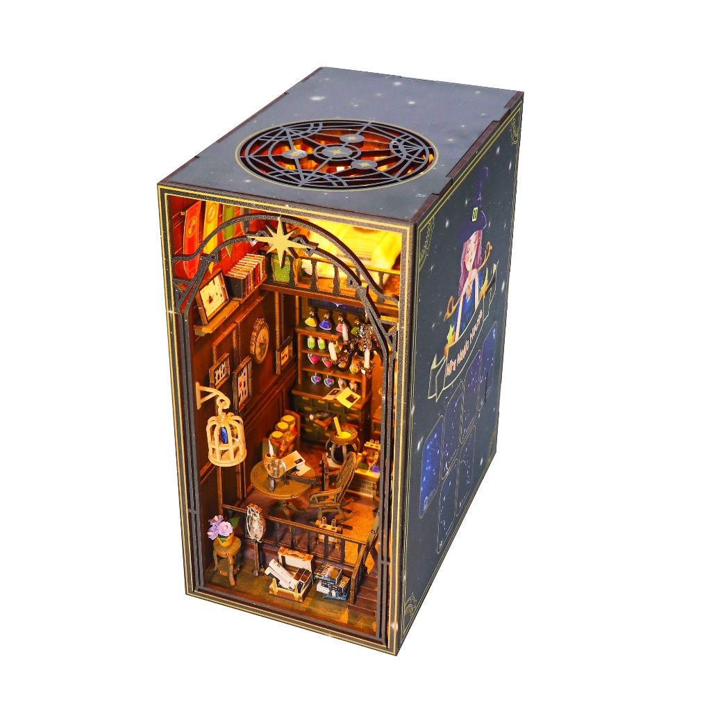 Jual DIY RAKIT BOOK SERIES CRAFT BOOK NOOK SELF INSERT MIRA MAGIC HOUSE ...