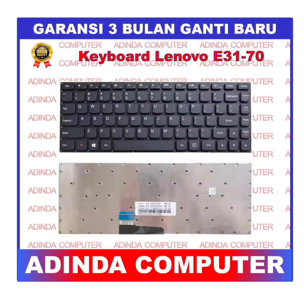 Jual Keyboard Lenovo Ideapad E31-70 Yoga 700-14isk 700s-14isk | Shopee ...