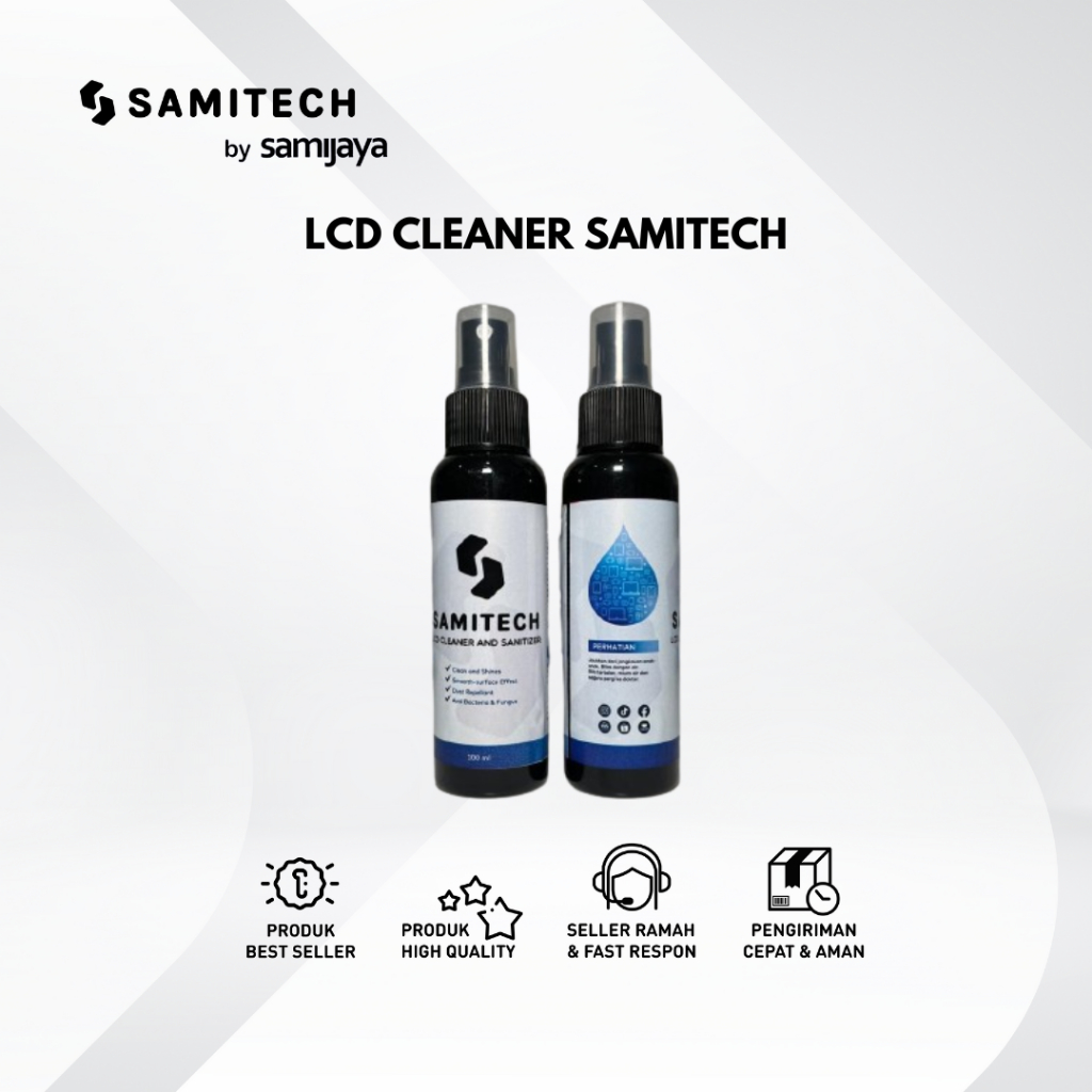 Jual LCD CLEANER DAN SANITIZER SAMITECH | Shopee Indonesia