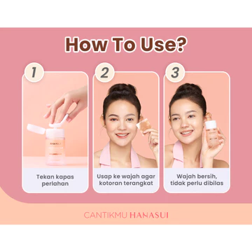 Hanasui Collagen Micellar Cleansing Water Triple Action 100Ml