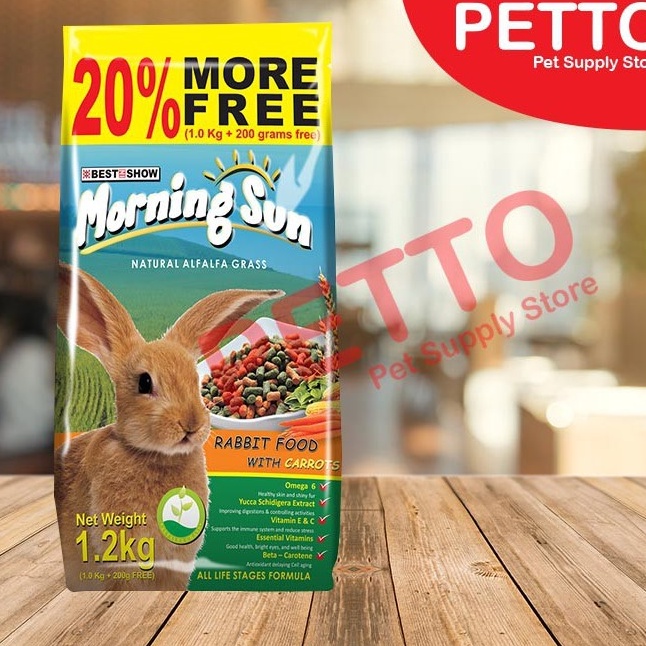 Jual Pilihan Morning Sun 12 kg Rabbit with Carrot | Shopee Indonesia