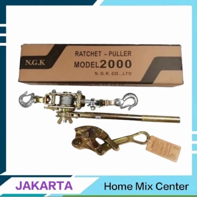Jual Ratchet Puller 2 Ton NGK Full Set | Shopee Indonesia