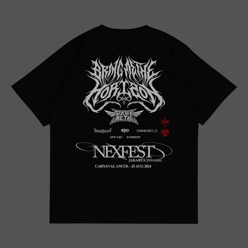 Bring Me The Horizon Merch ロンT BMTH DROPDEAD BABYMETAL サマー