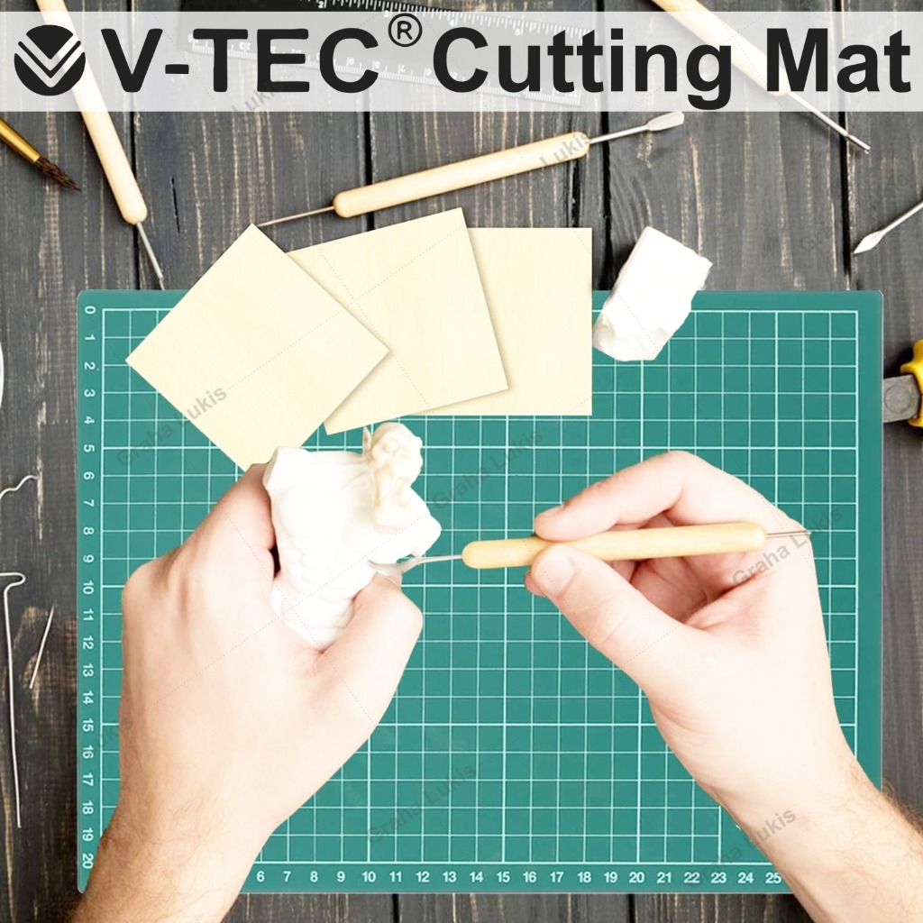 Jual V-TEC / DELI CUTTING MAT / CUTTING MATT A3 / A4 | Shopee Indonesia