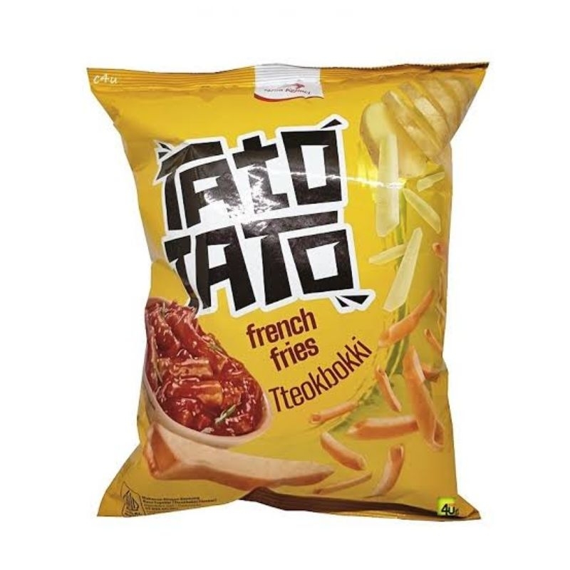 Jual Dua Kelinci TATO TATO French Fries Tteokbokki 65 Gr Shopee Indonesia