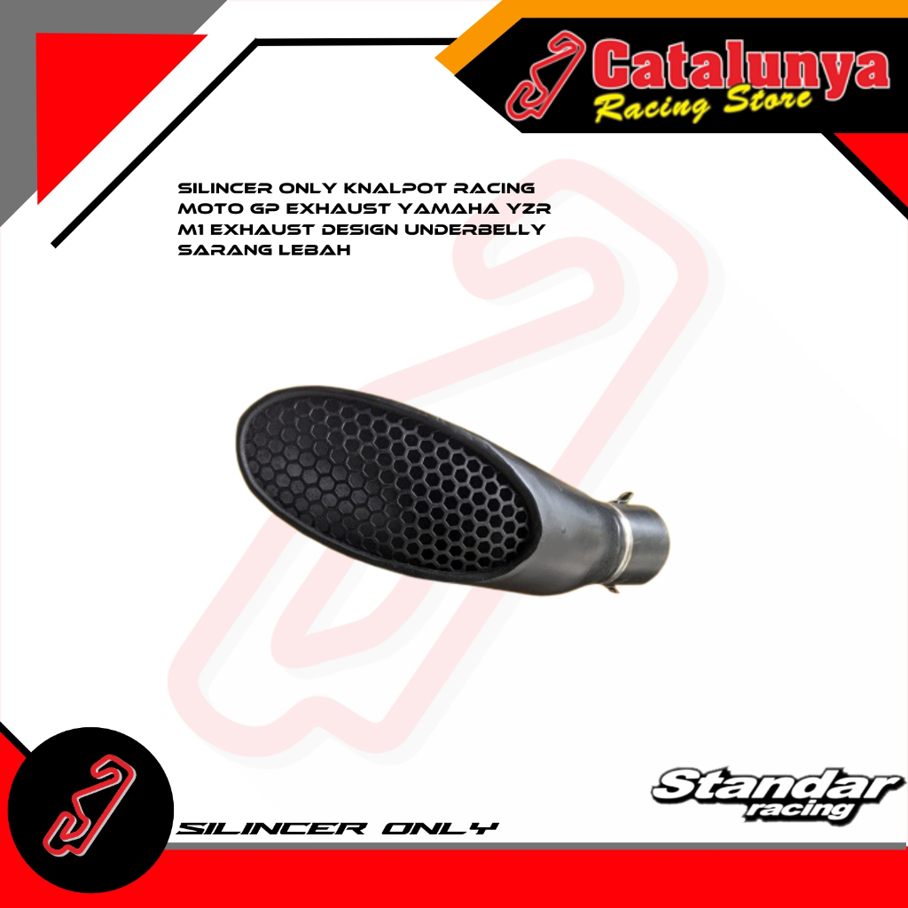 Jual Silincer only Knalpot Racing Moto GP Exhaust Yamaha YZR M1 Exhaust ...