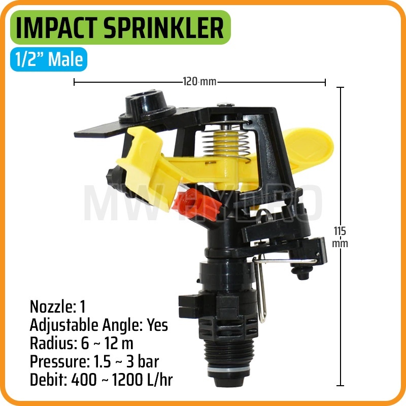 Jual Impact Sprinkler 1/2