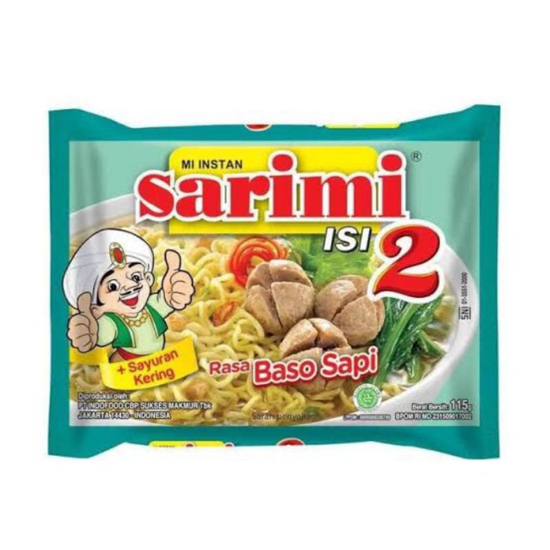 Jual Sarimi isi 2 rasa baso sapi 115 gr / mie sarimi rebus | Shopee ...