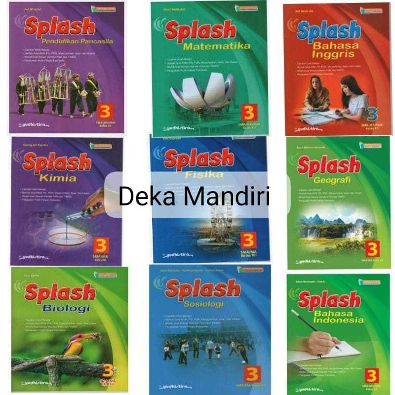 Jual Buku Paket Splash Kelas XII - 12 SMA/MA Kurikulum Merdeka ...