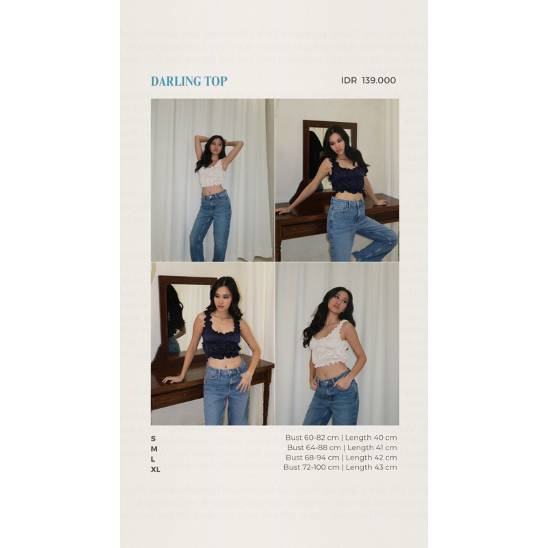 Jual HerPalais Darling Top (satin top) (summer top) | Shopee Indonesia