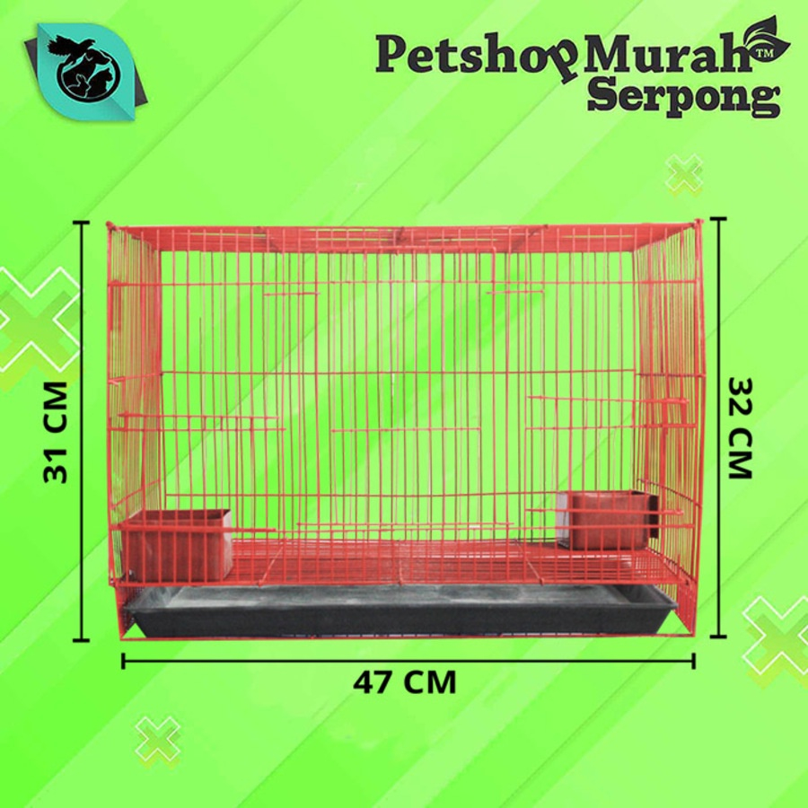 Jual Kandang Hewan Kelinci Besi lipat premium Rabbit Cage | Shopee ...