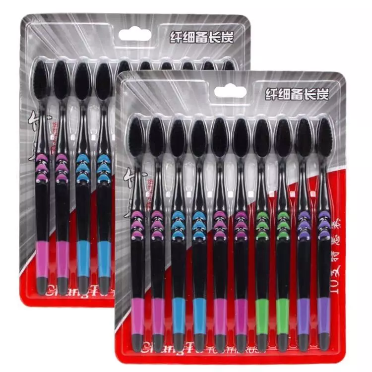 Sikat Gigi Dewasa Set 10 Pcs Lembut Anti Gusi | AutoStock