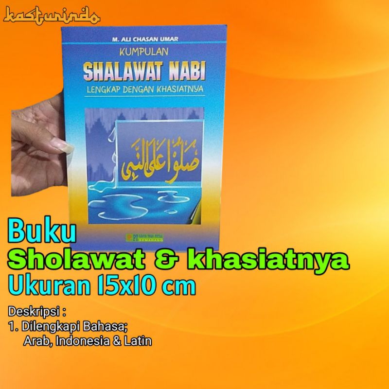 Jual Buku Kitab Shalawat Solawat Nabi Dan Khasiatnya Ukuran 15x10 CM ...