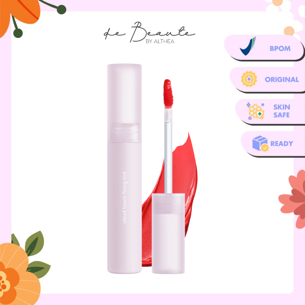 Jual YOU Cloud Touch Fixing Lip Tint Soft Velvet Finish Lip Stain Korean Style Lipstik Bibir